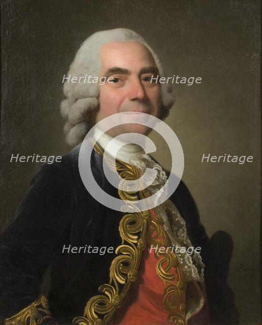 Portrait of a Cavalier, 1766. Creator: Alexander Roslin.