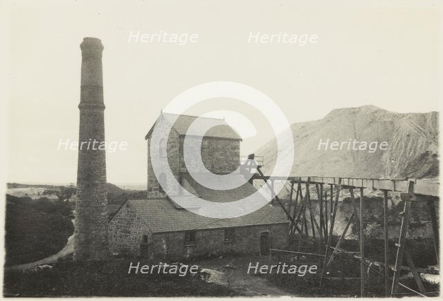 Bloomdale China Clay and Stone Works, St Stephen-in-Brannel, Cornwall, 1919-1936. Creator: Unknown.