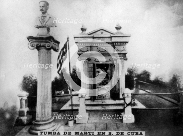 Monument of Marti in Santiago de Cuba, (1853-1995), 1920s. Artist: Unknown
