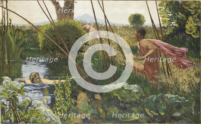 L'Après-Midi d'un faune (The Afternoon of a Faun), c. 1930. Creator: Roussel, Ker-Xavier (1867-1944).