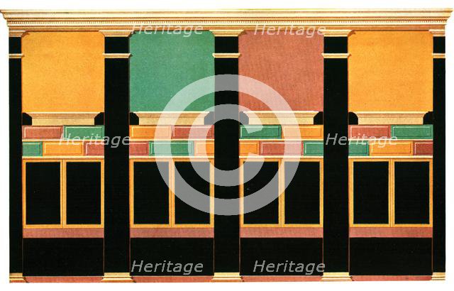 Wall decoration, Pompeii, Italy, (1928).  Creator: Unknown.