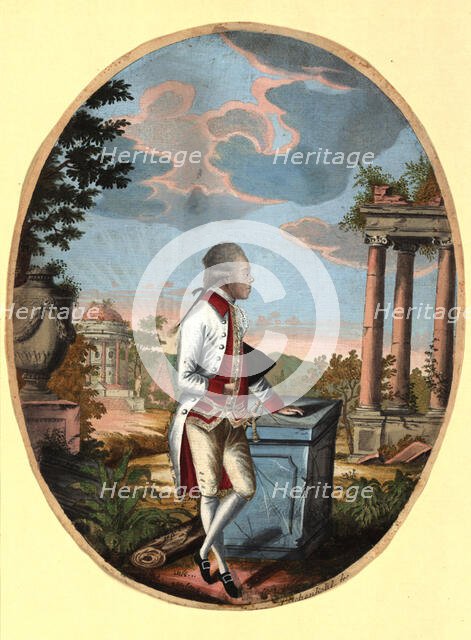 Grand Duke Paul of Russia (1754-1801), later Tsar Paul I, 1782. Creator: Loeschenkohl, Johann Hieronymus (1753-1807).