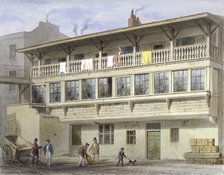 The White Bear Inn on Piccadilly, Westminster, London, 1856. Artist: Thomas Hosmer Shepherd