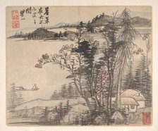 Landscapes after Ancient Masters, 1693. Creator: Mei Qing.