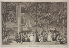 Vaux-hall, June 28, 1785., June 28, 1785. Creators: Robert Pollard, Francis Jukes.