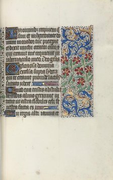 Book of Hours (Use of Rouen): fol. 47r, c. 1470. Creator: Master of the Geneva Latini (French, active Rouen, 1460-80).