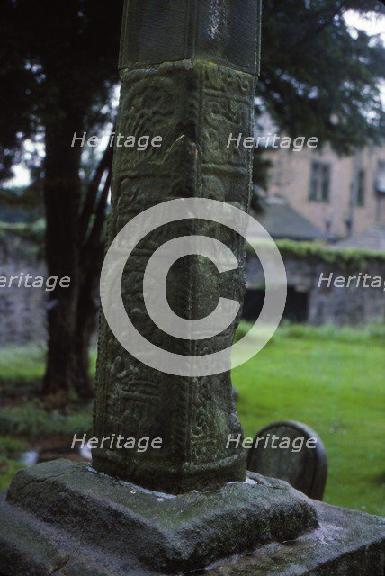 Shaft of Cross at Walton, near Lancaster, England, 20th century. Artist: CM Dixon.