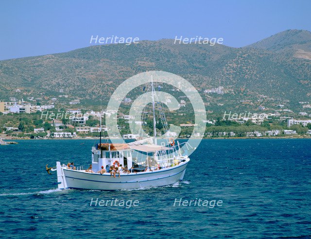 Spinalonga Cruise, Aghios Nikolasos, Crete, Greece.