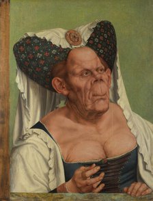 An Old Woman (The Ugly Duchess), c. 1513. Artist: Massys, Quentin (1466–1530)