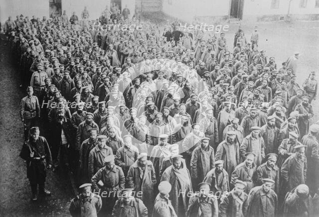 Russian prisoners in Przemysl, between c1914 and c1915. Creator: Bain News Service.
