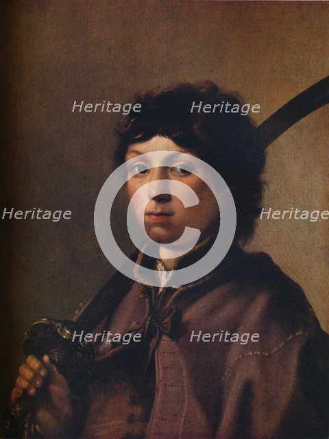 'Boy with a Sabre', c1640. Artist: Hendrik Gerritsz Pot.