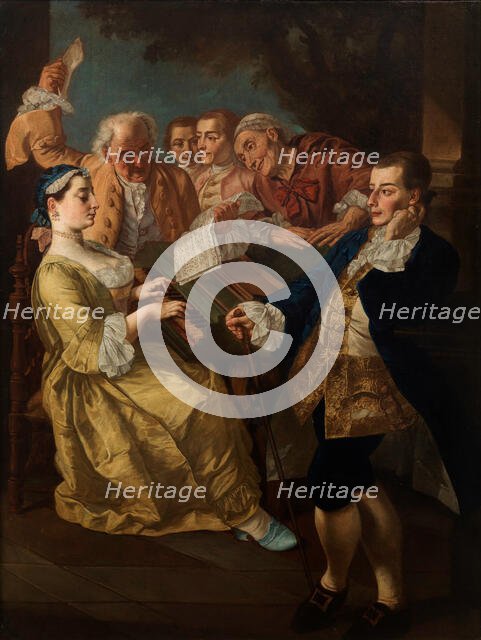 Musical Entertainment, c1752. Creator: Traversi, Gaspare (1732-1769).