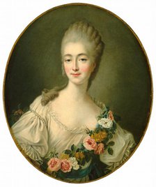 Jeanne Bécu, Comtesse du Barry, c. 1770/1774. Creator: Francois Hubert Drouais.