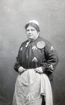 Suffragette prisoner, c1910. Artist: Unknown
