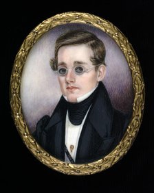 Gentleman of the Frothingham Family, ca. 1835. Creator: Moses B Russell.