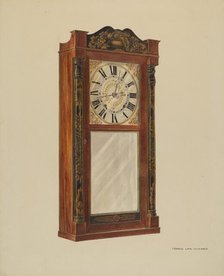 Mantel Clock, c. 1938. Creator: Francis Law Durand.