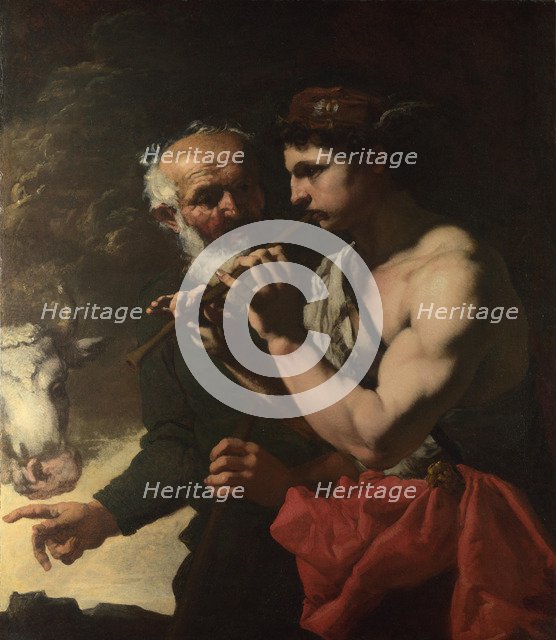 Mercury piping to Argus, 1655-1657. Artist: Loth, Johann Karl (1632-1698)