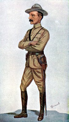 Robert Baden-Powell, English soldier, 1900. Creator: Sir Leslie Matthew Ward.
