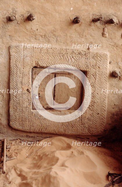 Granary, Pays Dogon, Mali, 1990. Creator: Amanda Waite.