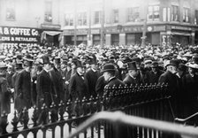 Utica - Sherman funeral, 1912. Creator: Bain News Service.