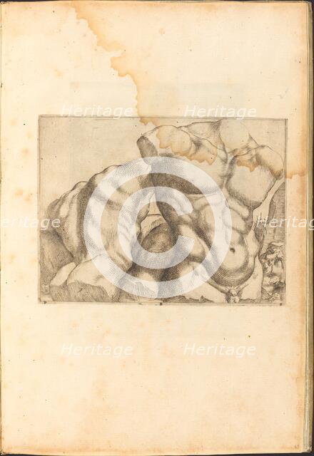 Print from Drawing Book, c. 1610/1620. Creator: Luca Ciamberlano.