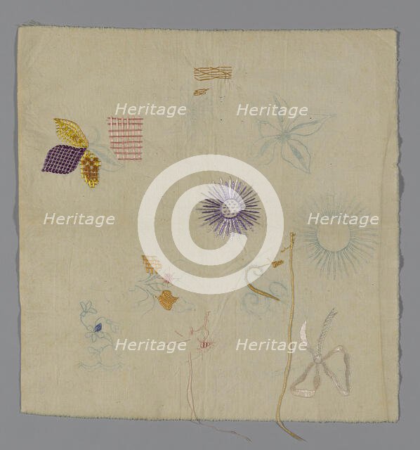 Trial Sheet, Illinois, 19th century. Creator: Unknown.