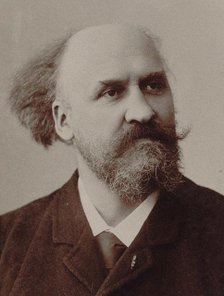 Portrait of the Composer Charles Lenepveu (1840-1910) , 1891. Creator: Photo studio J. Fontaine, Rouen  .