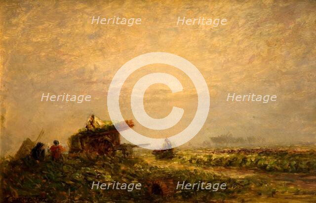 Market Gardeners, 1849-1851. Creator: David Cox the elder.