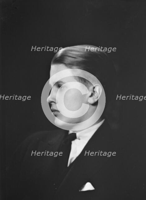 Farley, Edward, portrait photograph, 1930 Mar. 31. Creator: Arnold Genthe.