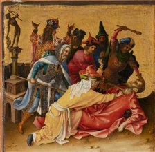 Martyrdom of St Thomas, after 1435. Creator: Stephan Lochner.