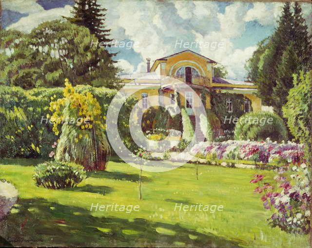 Dacha near Moscow. Artist: Vinogradov, Sergei Arsenyevich (1869-1938)