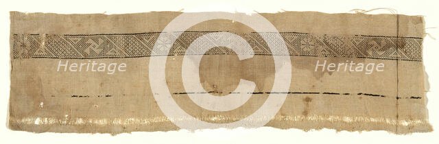 Border, Egypt, Arab period (641-969)/Fatimid period (969-1171)/Ayyubid period (1171-1250)... Creator: Unknown.