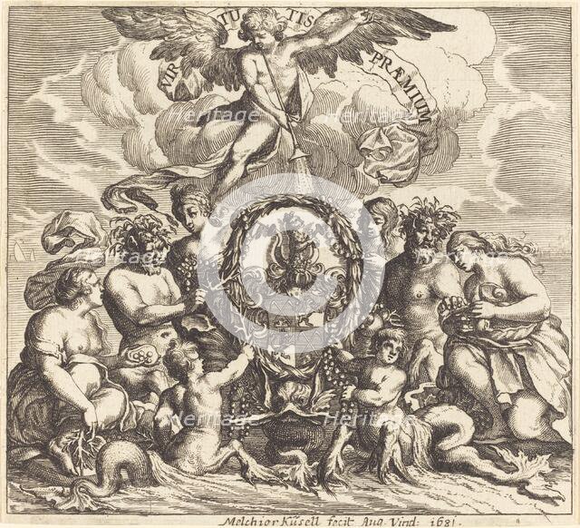 Dedication Page, 1681. Creator: Melchior Küsel.