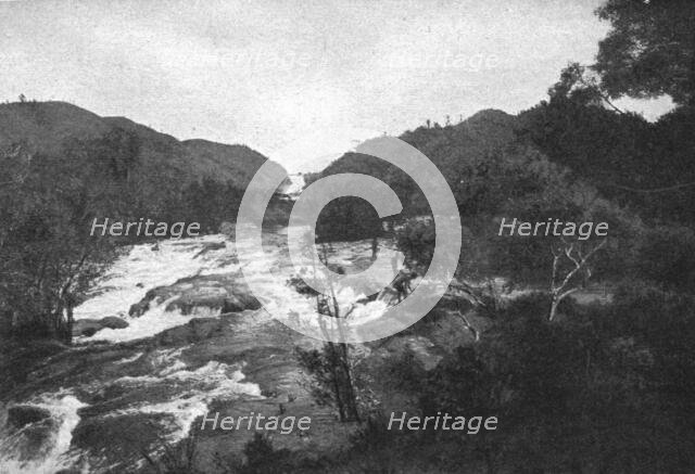 ''Une riviere en foret. L'lantara; Iles Africaines de la mer des Indes', 1914. Creator: Unknown.
