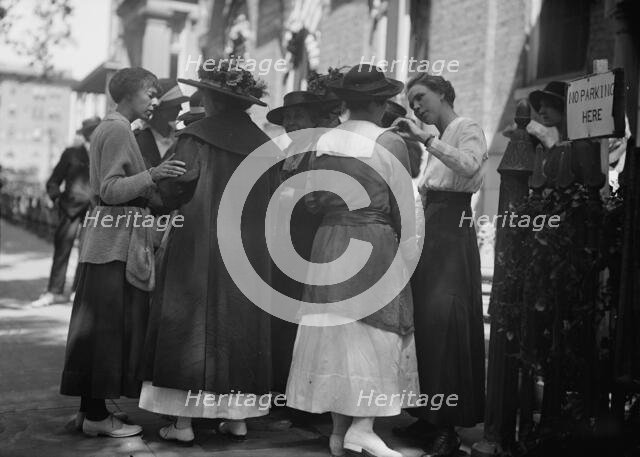 Woman Suffrage Arrests, 1917. Creator: Harris & Ewing.