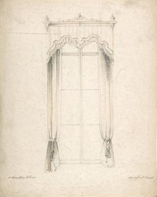 Design for Curtains, 1841-84. Creator: Charles Hindley & Sons.