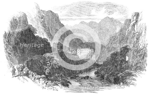 Eaux Chaudes, Pyrenees, 1854. Creator: Unknown.