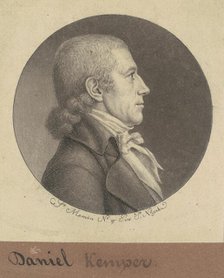 Daniel Kemper, 1797. Creator: Charles Balthazar Julien Févret de Saint-Mémin.