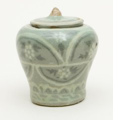 Miniature Covered Jar, South Korea, Goryeo dynasty (918-1392), 12th/13th century. Creator: Unknown.