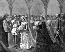 Marriage of the Princess Beatrice and Prince Henry of Battenberg, 23 July 1885, (1900). Artist: Unknown