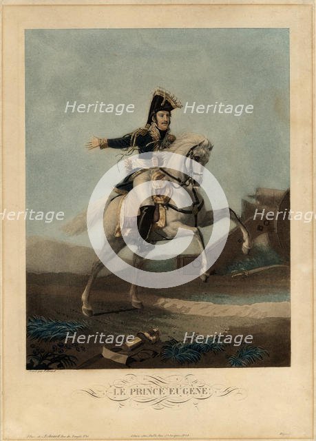 Eugène de Beauharnais (1781–1824), ca 1812. Artist: Anonymous  