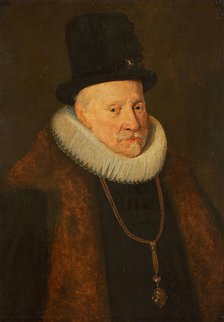 Portrait of an Elderly Man (Archduke Albert VII. (1559-1621) ?), c1654. Creator: Flemish Master.
