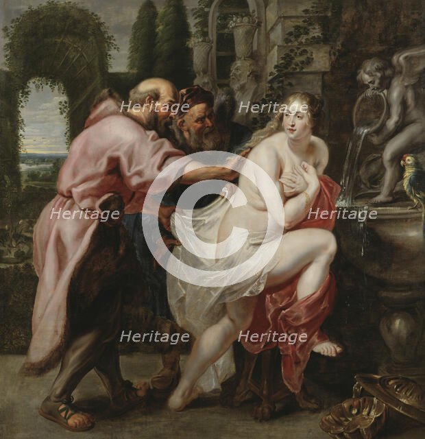 Susanna and the Elders. Creator: Unknown.