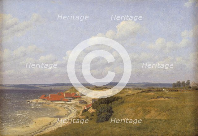 Renbjærg Tileworks by Flensburg Fiord, 1830. Creator: CW Eckersberg.