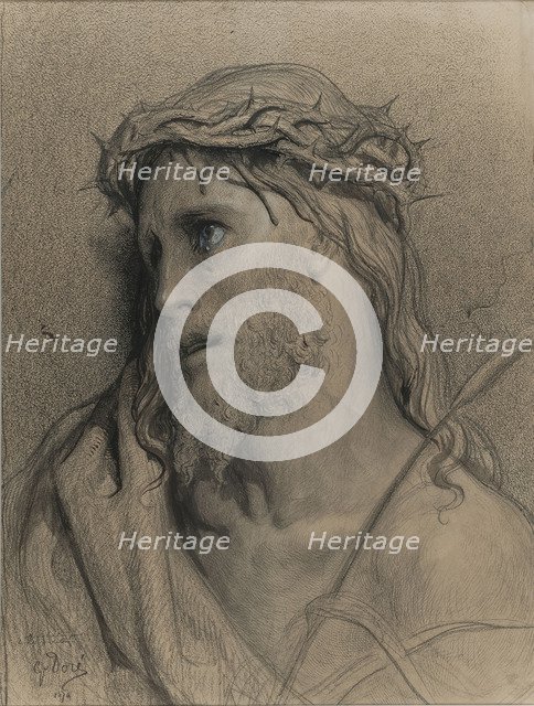 Christ with the crown of thorns.