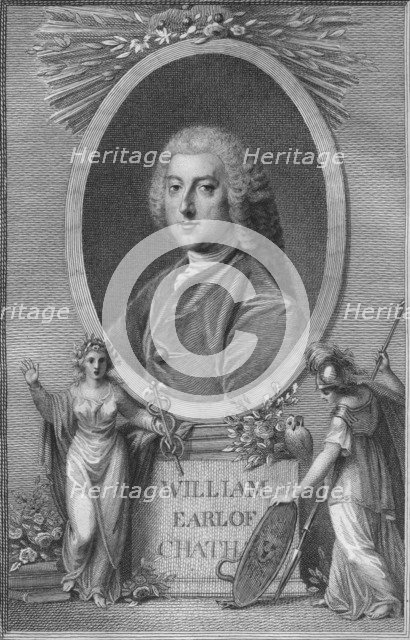 'William, Earl of Chatham', 1790. Artist: Unknown.