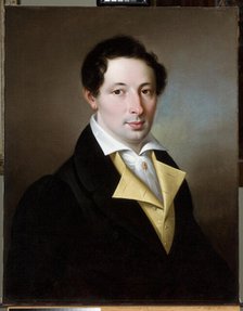 Portrait of Karol Kollarzowski, 1835. Creator: Martin Jablonski.