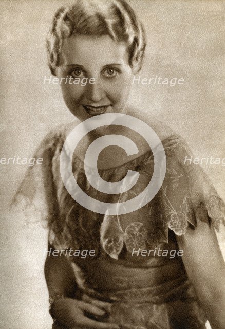 Genevieve Tobin, American actress, 1933. Artist: Unknown