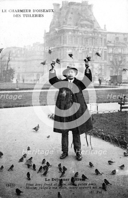 Le Charmeur D'Oiseaux Des Tuileries, 20th Century. Artist: Unknown