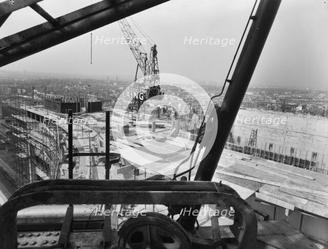 Empress State Building, Lillie Road, Earl's Court, Hammersmith and Fulham, London, 08/05/1961. Creator: John Laing plc.